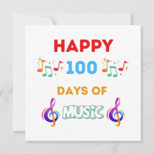 Happy 100 Days Of music