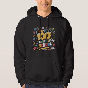 happy 100 days of school era hoodie