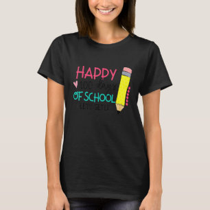 Happy 100 Days Of School Let's Get Lit 100 Days Sm T-Shirt