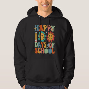 Happy 100 Days of School Retro Hoodie