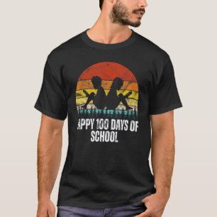 HAPPY 100 DAYS OF SCHOOL VINTAGE TEACHER T-Shirt