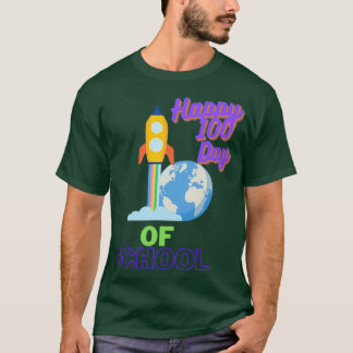 Happy 100Day Of school T T-Shirt