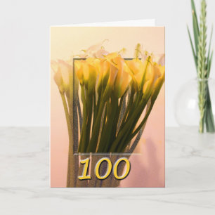 Happy 100th Birthday Greeting Card