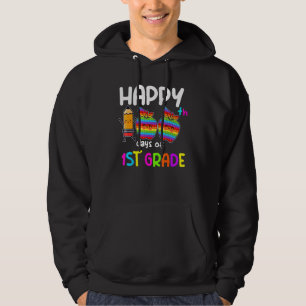 Happy 100th Day Of 1st Grade Popit 100 Days Of Sch Hoodie