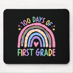 Happy 100th Day Of 1st Grade Teacher Kids 100 Days Mouse Pad