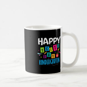 Happy 100th Day Of Kindergarten Teacher Students 1 Coffee Mug