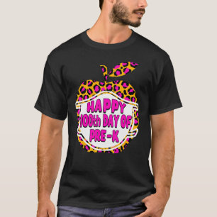 Happy 100th Day Of Pre K Virtual Team Teacher  App T-Shirt