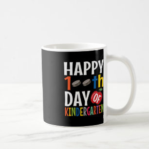 Happy 100th Day Of Pre Kindergarten School Teache Coffee Mug