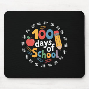 Happy 100th Day Of School 100 Days Smarter Teacher Mouse Pad