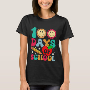 Happy 100th Day of School 100 Days Smarter Teacher T-Shirt