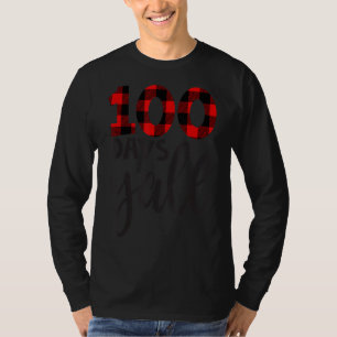 Happy 100th Day Of School, 100 Days Y'all Teacher T-Shirt