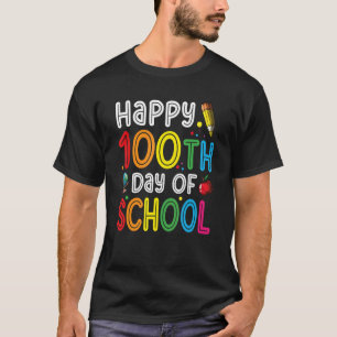Happy 100th Day Of School Celebration T-Shirt