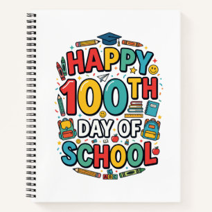 Happy 100th Day of School Classroom Celebration Notebook