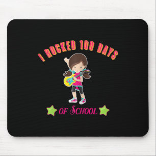 Happy 100th Day of School Counting 100 Days For G Mouse Pad
