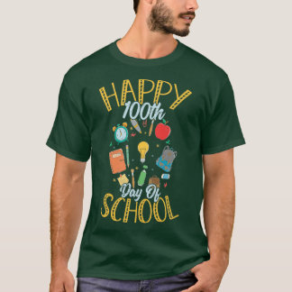 Happy 100th Day Of School for a 1st Grade Student T-Shirt