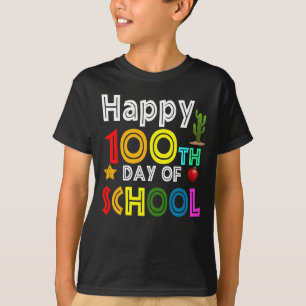 happy 100th day of school for students preschool T-Shirt