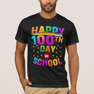 Happy 100th Day of School For Teachers & Students T-Shirt