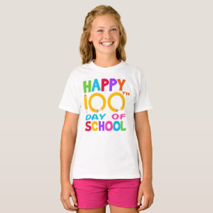 Happy 100th Day Of School Kids T-Shirt