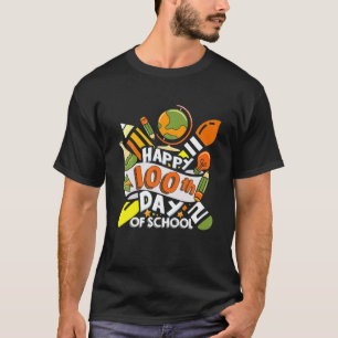 Happy 100Th Day Of School Outfit For Kindergarten T-Shirt