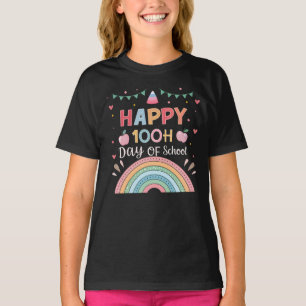 Happy 100th Day of School Shirt for Babies & Kids