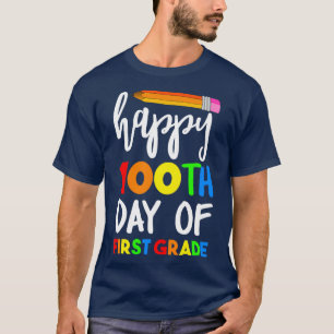Happy 100th Day Of School Shirt For Teacher Or Chi