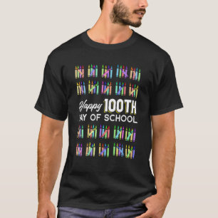 Happy 100th Day Of School Student 100 Days Of Sch T-Shirt
