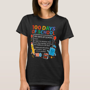 Happy 100th Day Of School Student Design, 100 Days T-Shirt