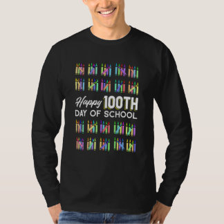 Happy 100th Day Of School Student Gift 100 Days Of T-Shirt