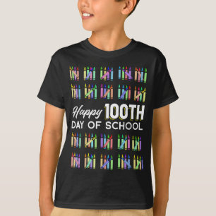 Happy 100th Day Of School Student Gift 100 Days Of T-Shirt