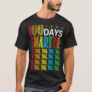 Happy 100th Day of School Teacher 100 days smarte T-Shirt