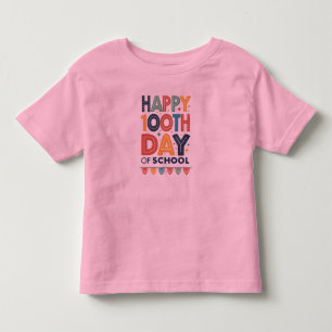 Happy 100th Day of School Teacher Life Shirt