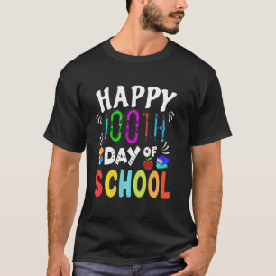 Happy 100th Day Of School Teacher Or Student Costu T-Shirt