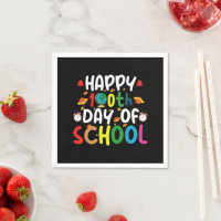 Happy 100th Day of School Teacher Student