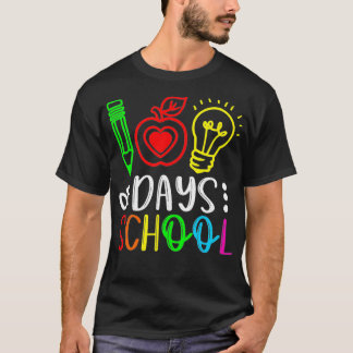Happy 100th Day Of School Teacher Student  T-Shirt