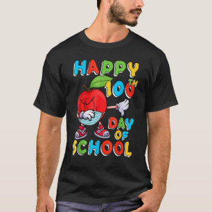 Happy 100th Day Of School Teacher Students 100 Day T-Shirt