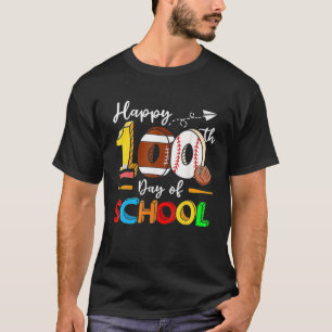 Happy 100Th Day Of School Teachers Kids Child Grad T-Shirt