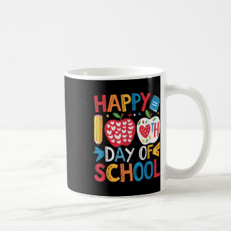 Happy 100th Days Of School Teacher Student 100 Day Coffee Mug