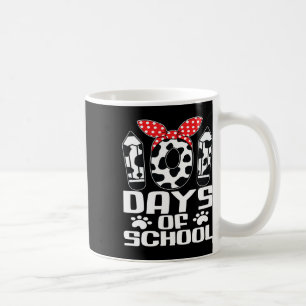Happy 101 Days School Cute Dog 100 Days Smarter St Coffee Mug
