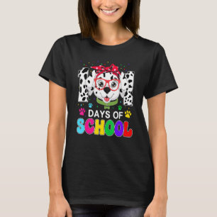 Happy 101 Days School Dog Lover Student Or Teacher T-Shirt