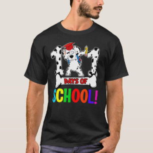 Happy 101 Days School Dog Lover Student Or Teacher T-Shirt