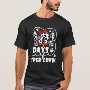 Happy 101 Days School Sped Crew Dog 100 Days Smart T-Shirt