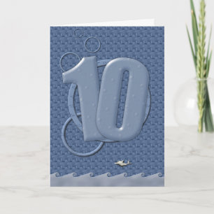 Happy 10th Birthday! Card