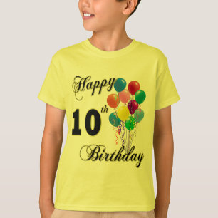 Happy 10th Birthday T-Shirt