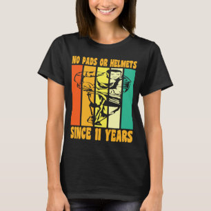 Happy 11 Birthday 11 Year Old Vintage Rugby 11th B T-Shirt