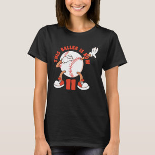 Happy 11th Birthday 11 Year Old Baseball 11th Birt T-Shirt