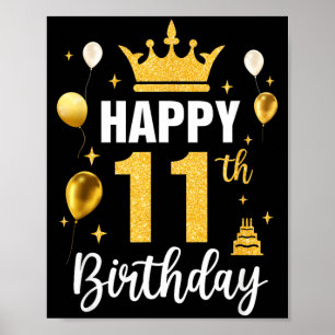 Happy 11th Birthday Igovernment Agency For 11 Poster