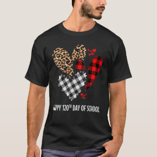 Happy 120th Day Of School Teacher Student T-Shirt