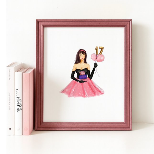 Happy 17th birthday  poster (Creator Uploaded)