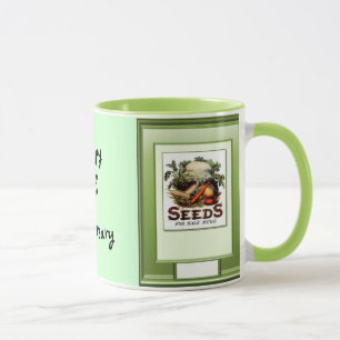 Happy 18th Anniversary, Grow vegetables Mug
