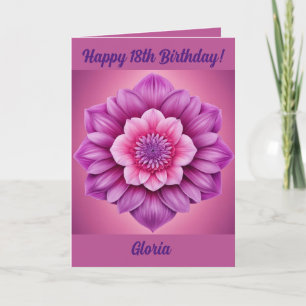Happy 18th Birthday Card